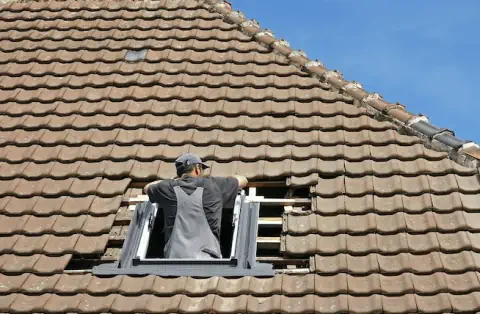 Pose de velux - Cavron-Saint-Martin